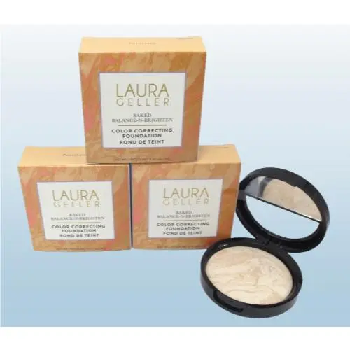 Baked Balance-n-brighten Color Correcting Foundation Porcelain 3PCS by Laura Geller