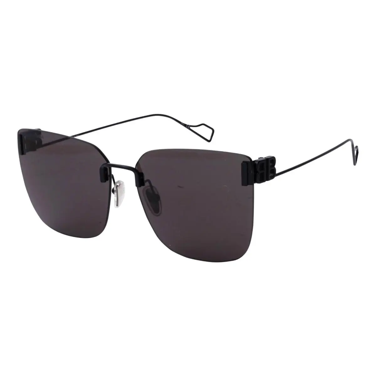 Balenciaga BB0112SA Black Fashion Ladies Sunglasses