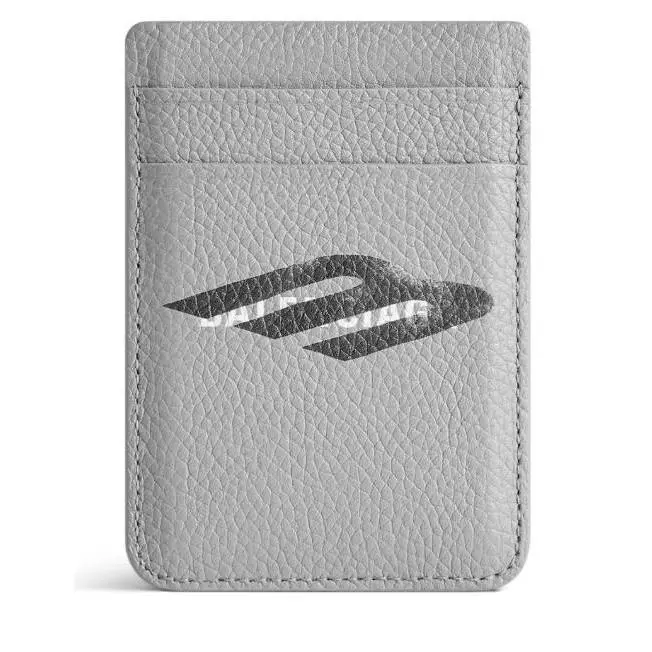 Balenciaga Cash Magnet Card Holder `grey Black`