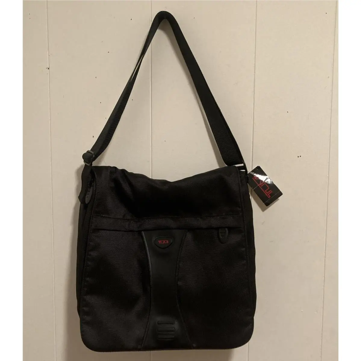 Collister Square Messenger Bag 0503C Carbon Black Crossbody Organizer by Tumi