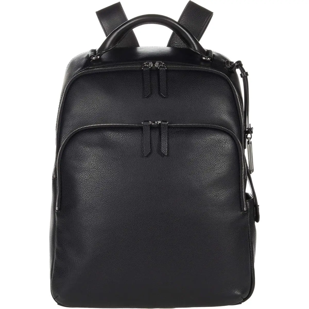 Stanton Gemma Jema Leather Laptop Backpack Black Women`s Bag by Tumi