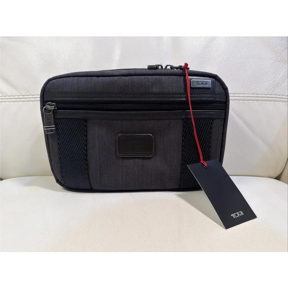 Fremont Mcguire Ballistic Nylon Travel Dopp Kit - Dark Gray by Tumi