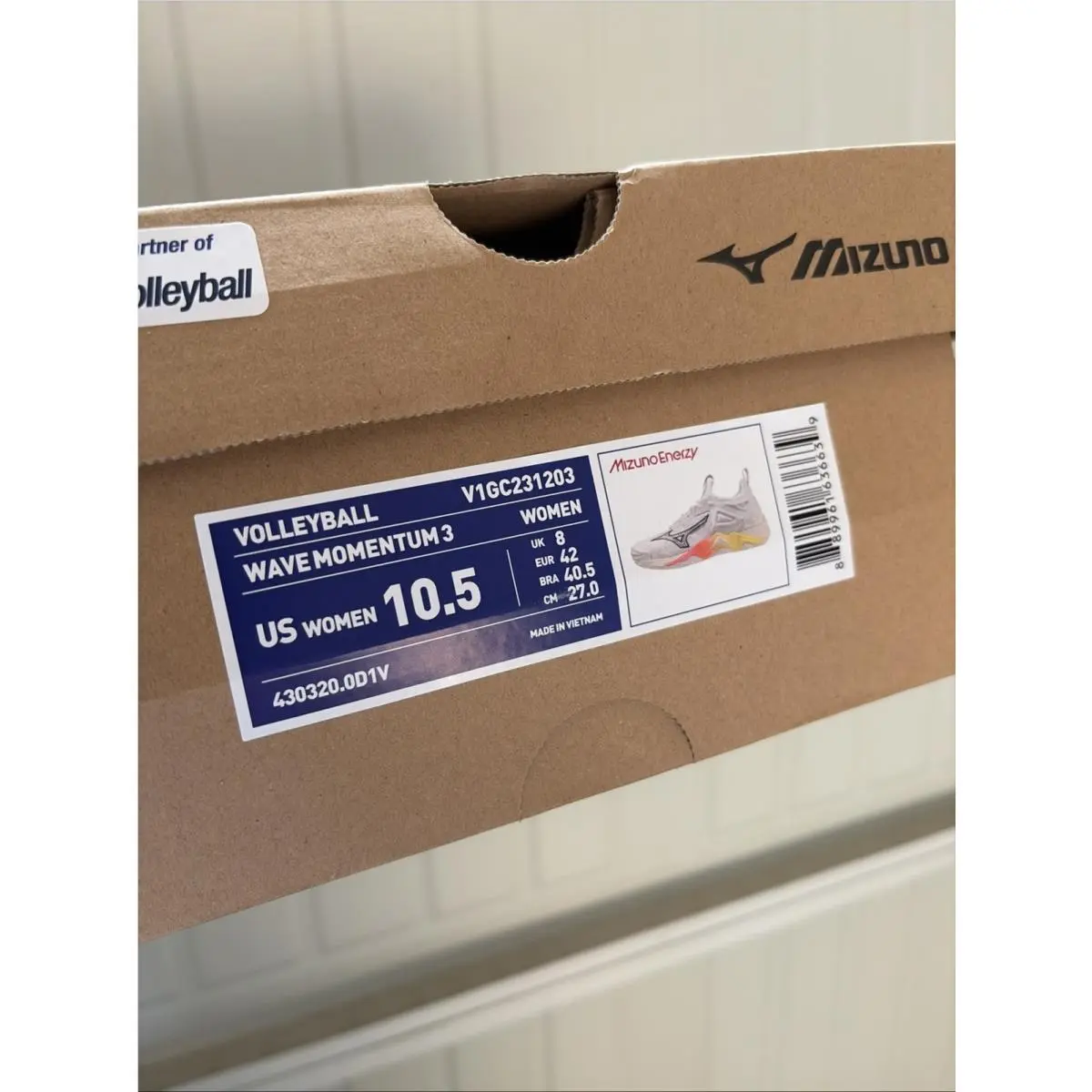 Mizuno shoes - MIZUNO WAVE MOMENTUM 3 - WAVE MOMENTUM - White 3