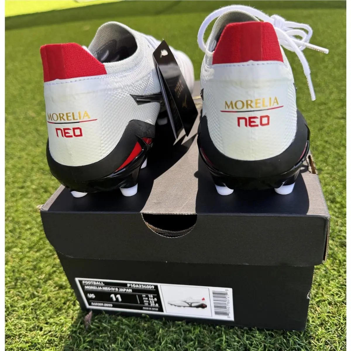 Mizuno shoes - MORELIA NEO IV β JAPAN - P1GA234009 - White 15