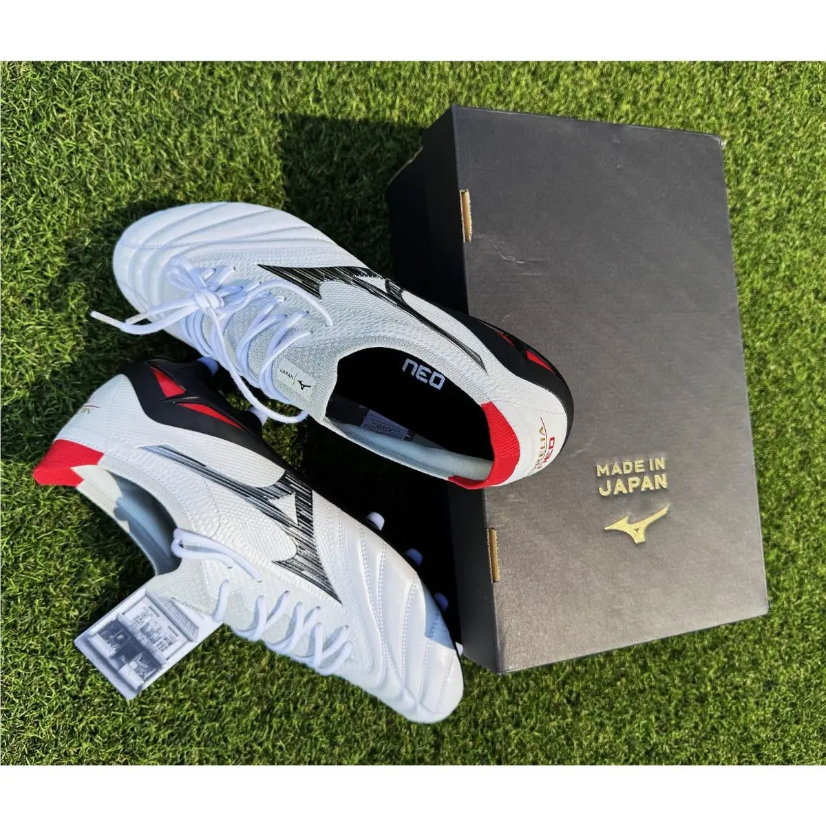 Mizuno shoes - MORELIA NEO IV β JAPAN - P1GA234009 - White 16