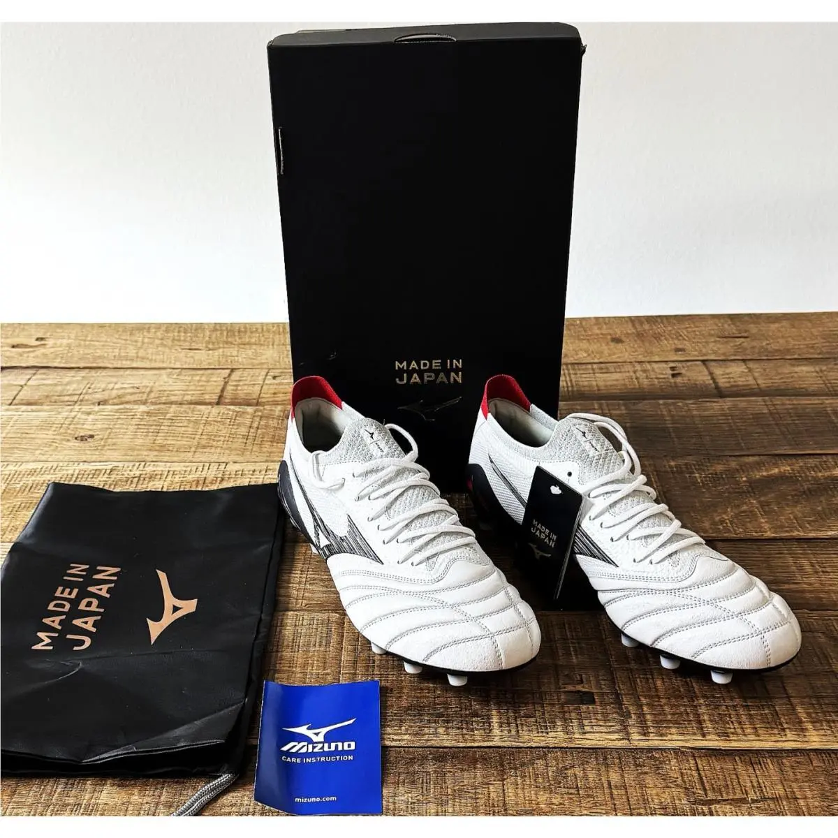 Mizuno shoes - MORELIA NEO IV β JAPAN - P1GA234009 - White 5