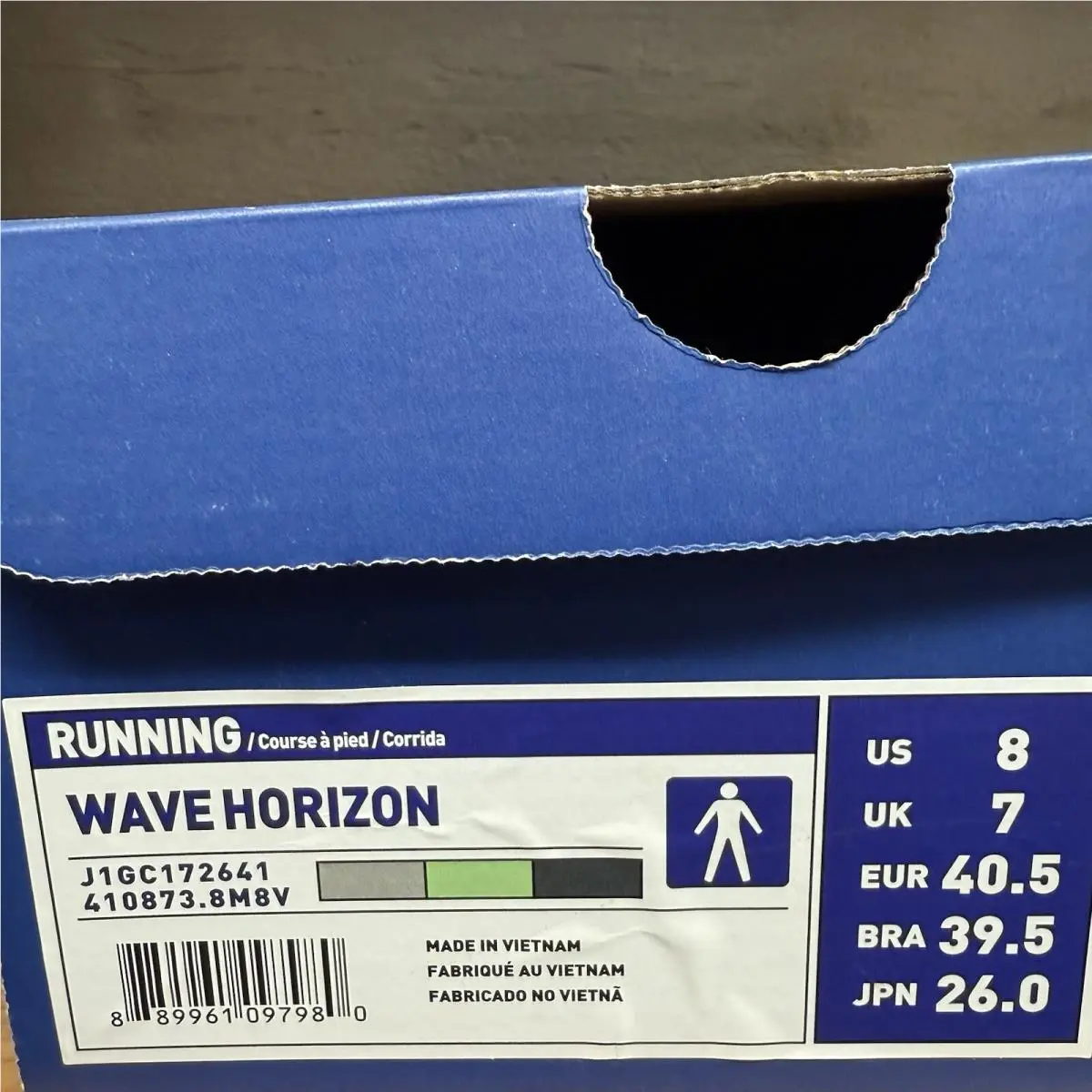 Mizuno shoes - Wave Horizon - Wave Horizon - Gray 2