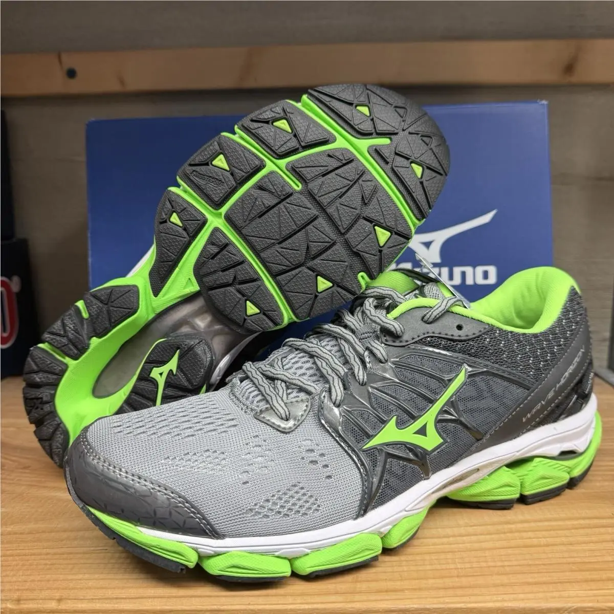 Mizuno shoes - Wave Horizon - Wave Horizon - Gray 3