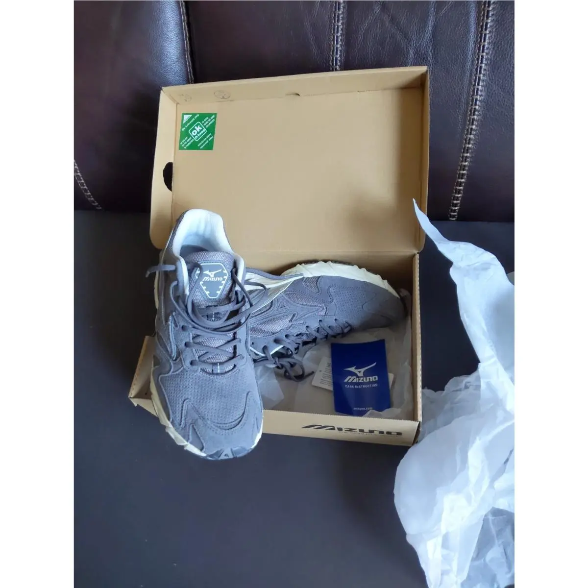 Mizuno shoes - Mizuno Wave Rider 10 - Wave Rider - D1GA227706 - Gray 16