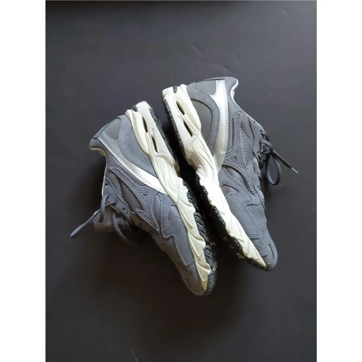 Mizuno shoes - Mizuno Wave Rider 10 - Wave Rider - D1GA227706 - Gray 1