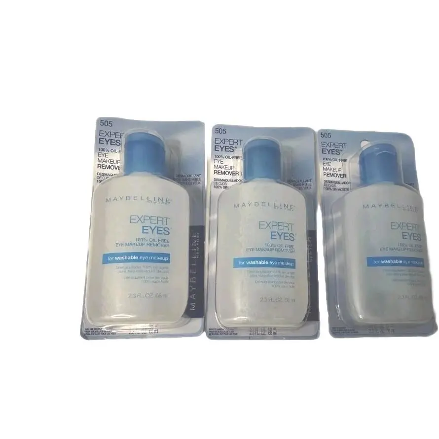 Maybelline Expert Eyes Eye Makeup Remover Oil Free 3 New in Package Discntinued