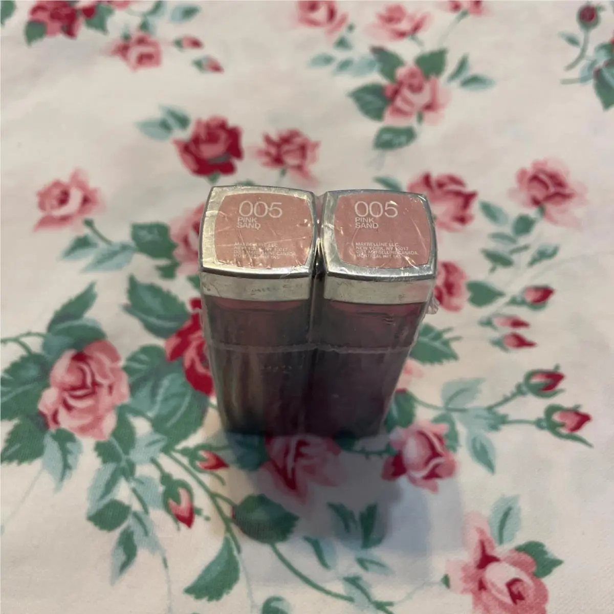 2  005 Pink Sand Color Sensational Lipstick New Retired by Maybelline