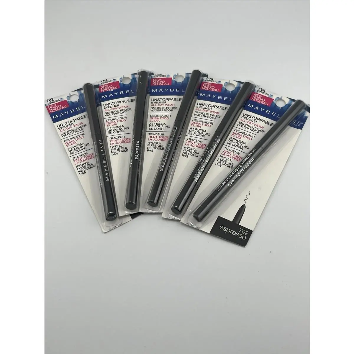 5-NEW  Unstoppable Smudge-proof Waterproof Eyeliner-702 Espresso by Maybelline