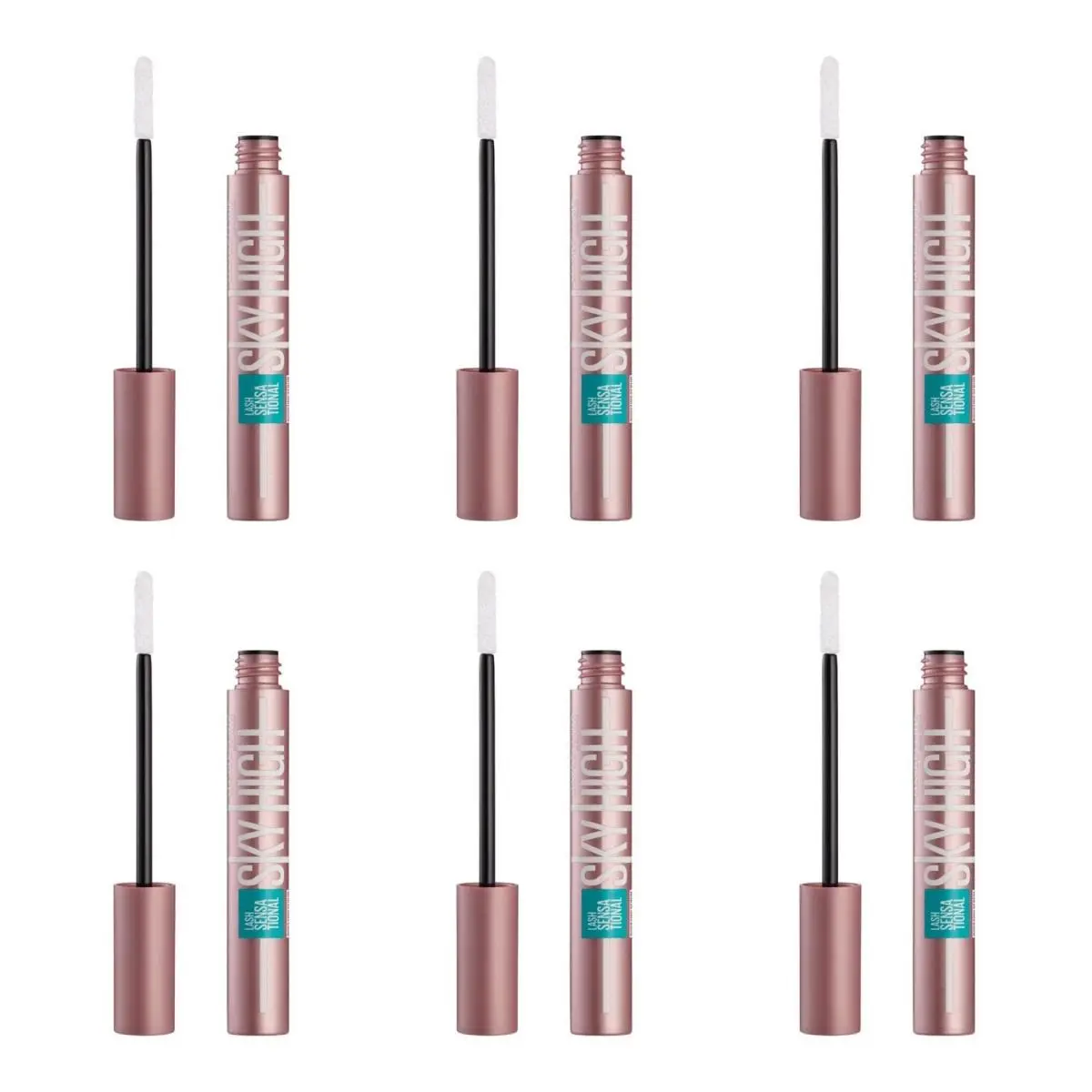 Maybelline Sky-high Lift Lengthening Eyelash Serum 00 Clear - 6 Pack