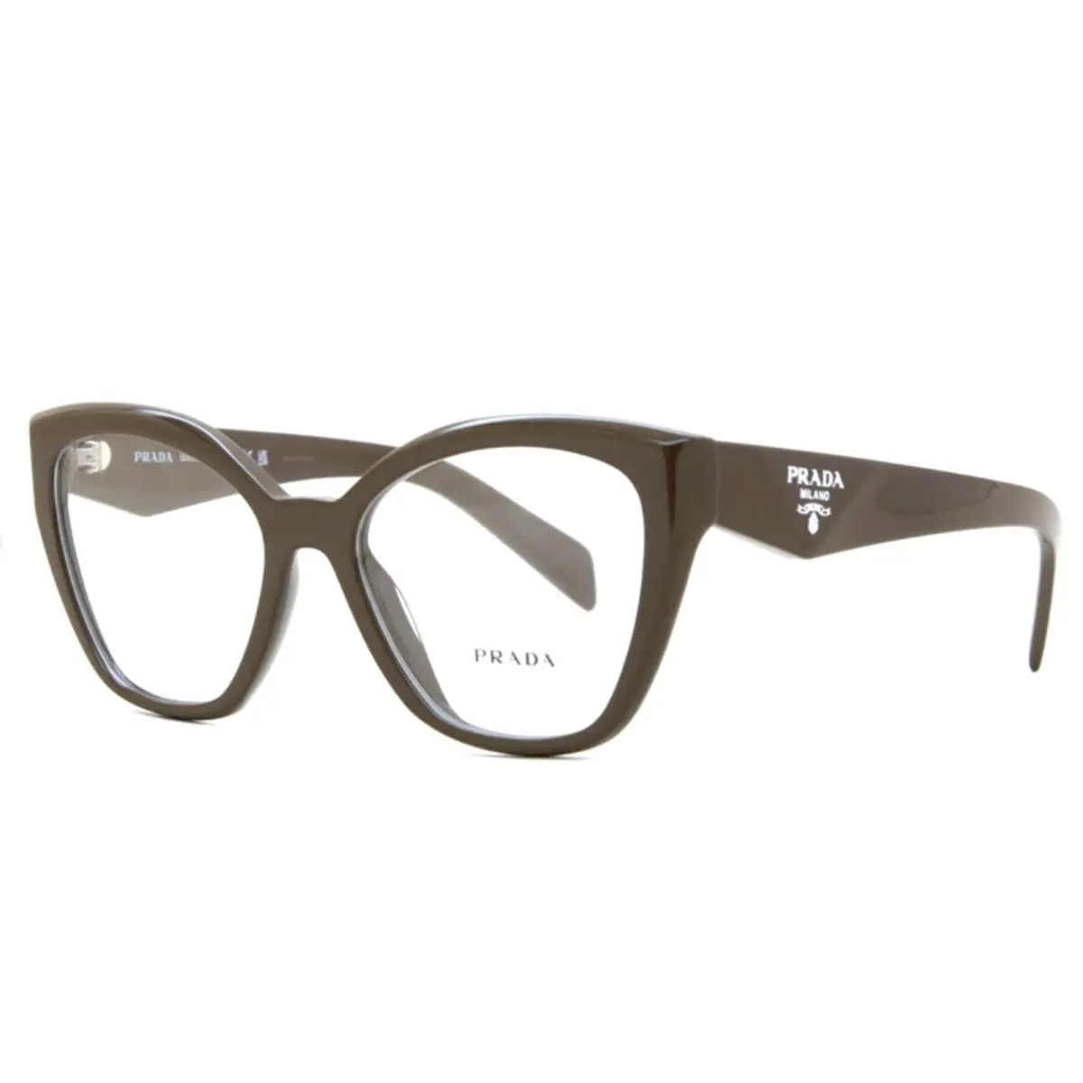 Prada Reading Glasses Vpr 20Z 15L-1O1 54-17 145 Green Cat Eye Frames Readers