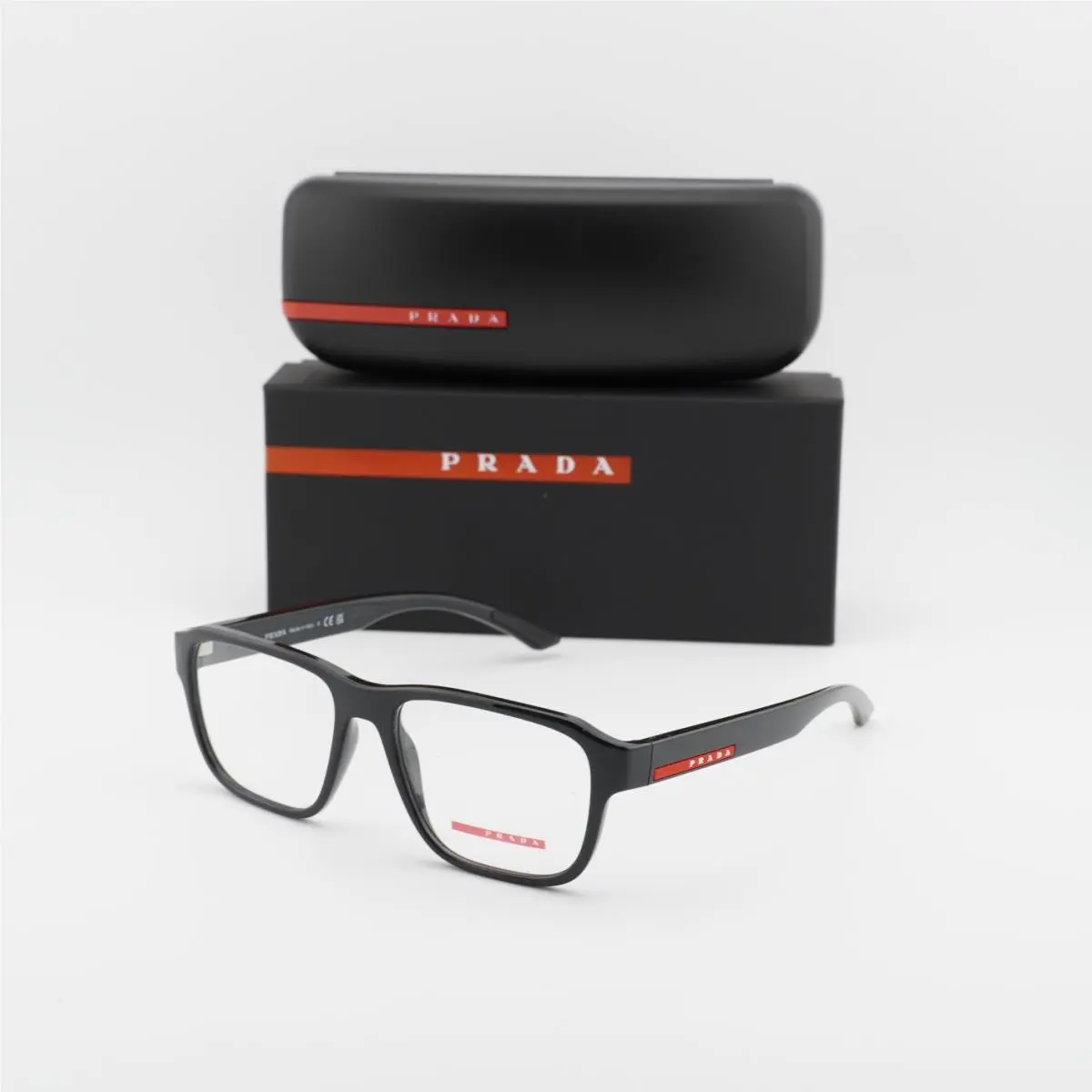 Prada PS05RV 1AB1O1 Black 54mm Eyeglasses