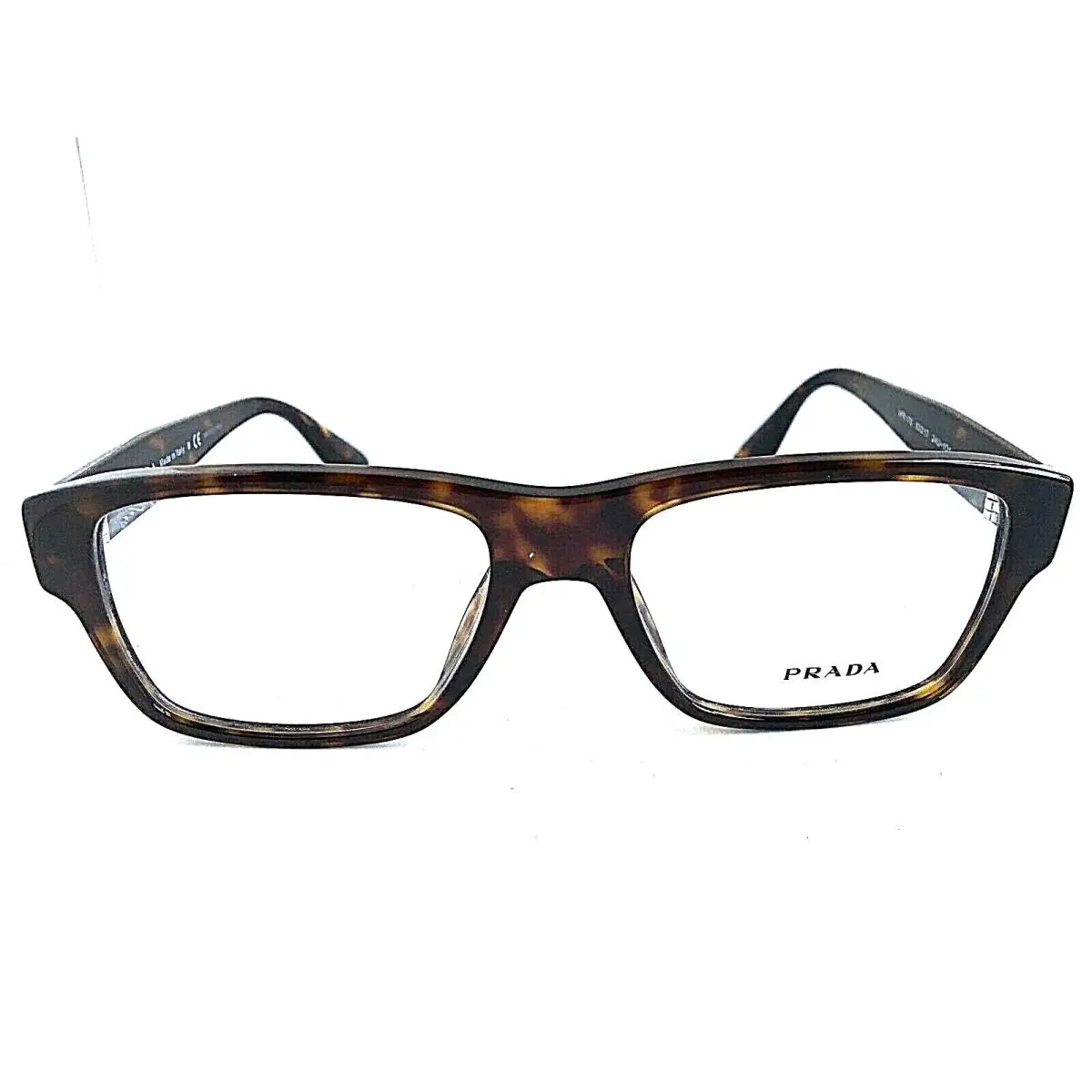 Prada Vpr 1S7 2AU-1O1 53mm Tortoise Men`s Women`s Eyeglasses Frame 6