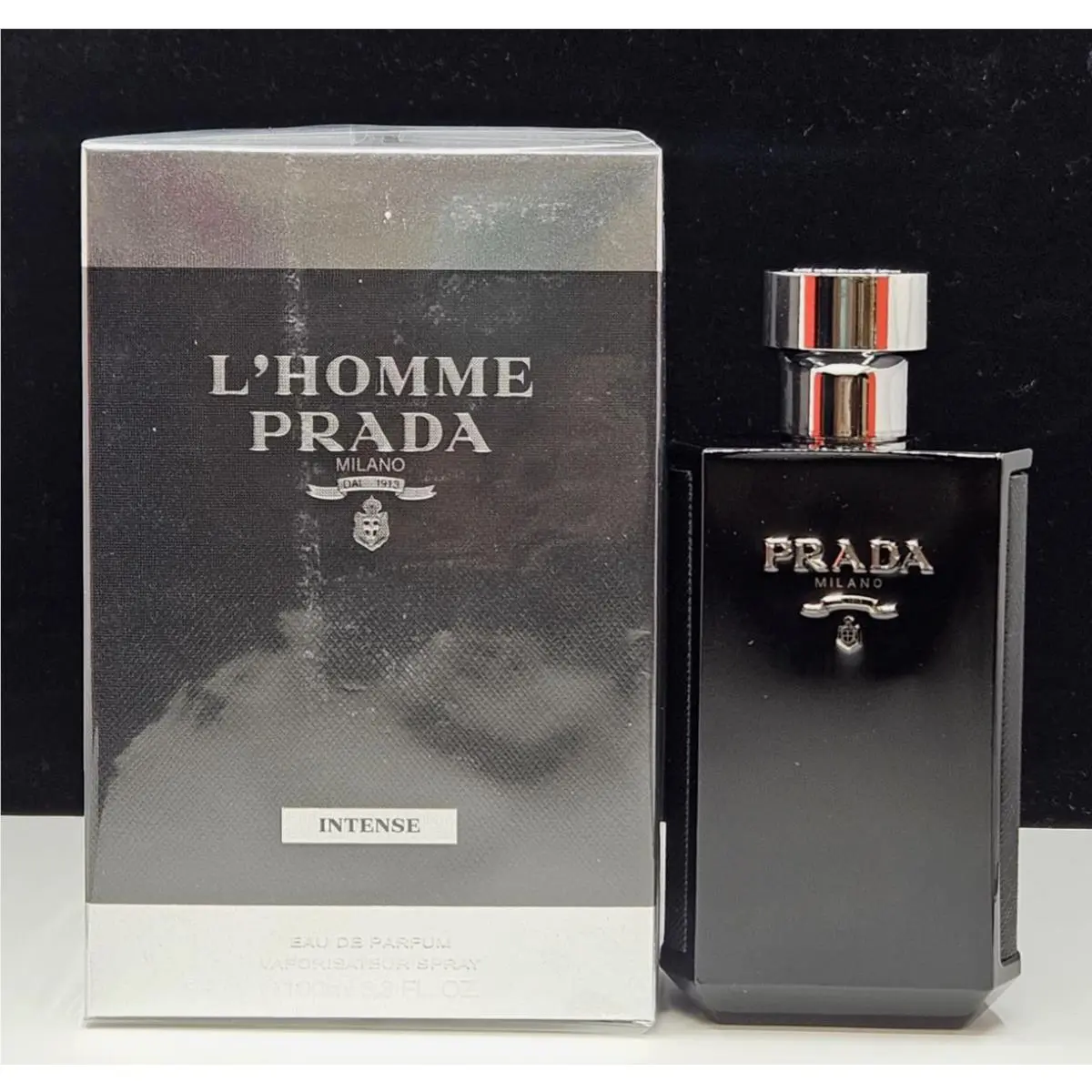 Prada L`homme Intense Prada Eau De Parfum 3.3 oz / 100 ml