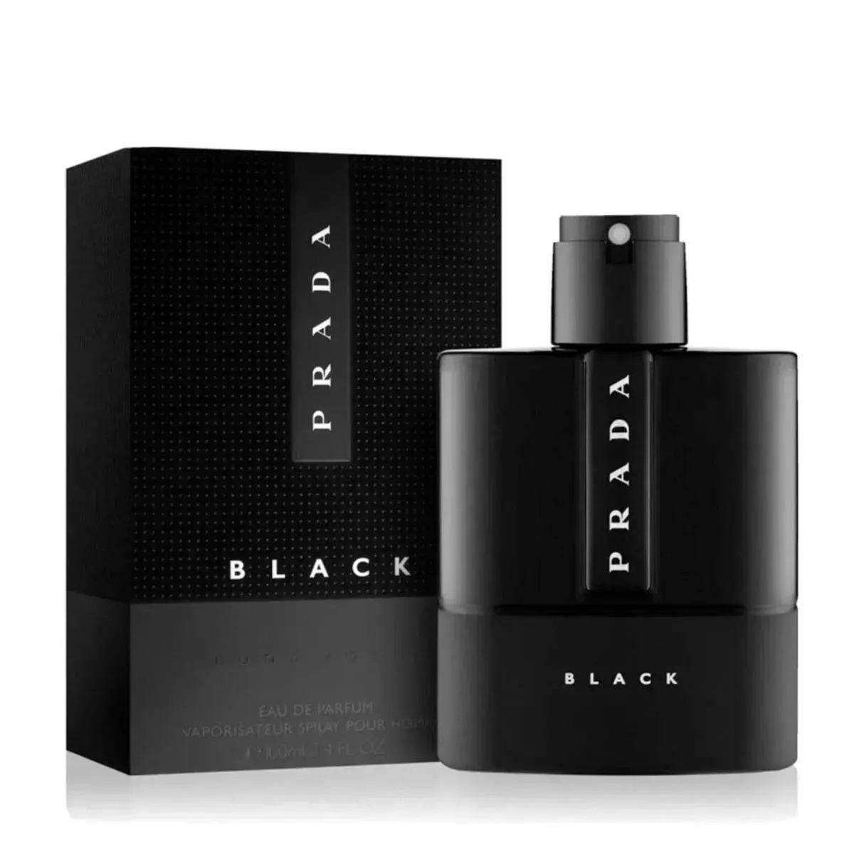 Prada Luna Rossa Black Eau de Parfum Cologne For Men Spray 3.4 oz