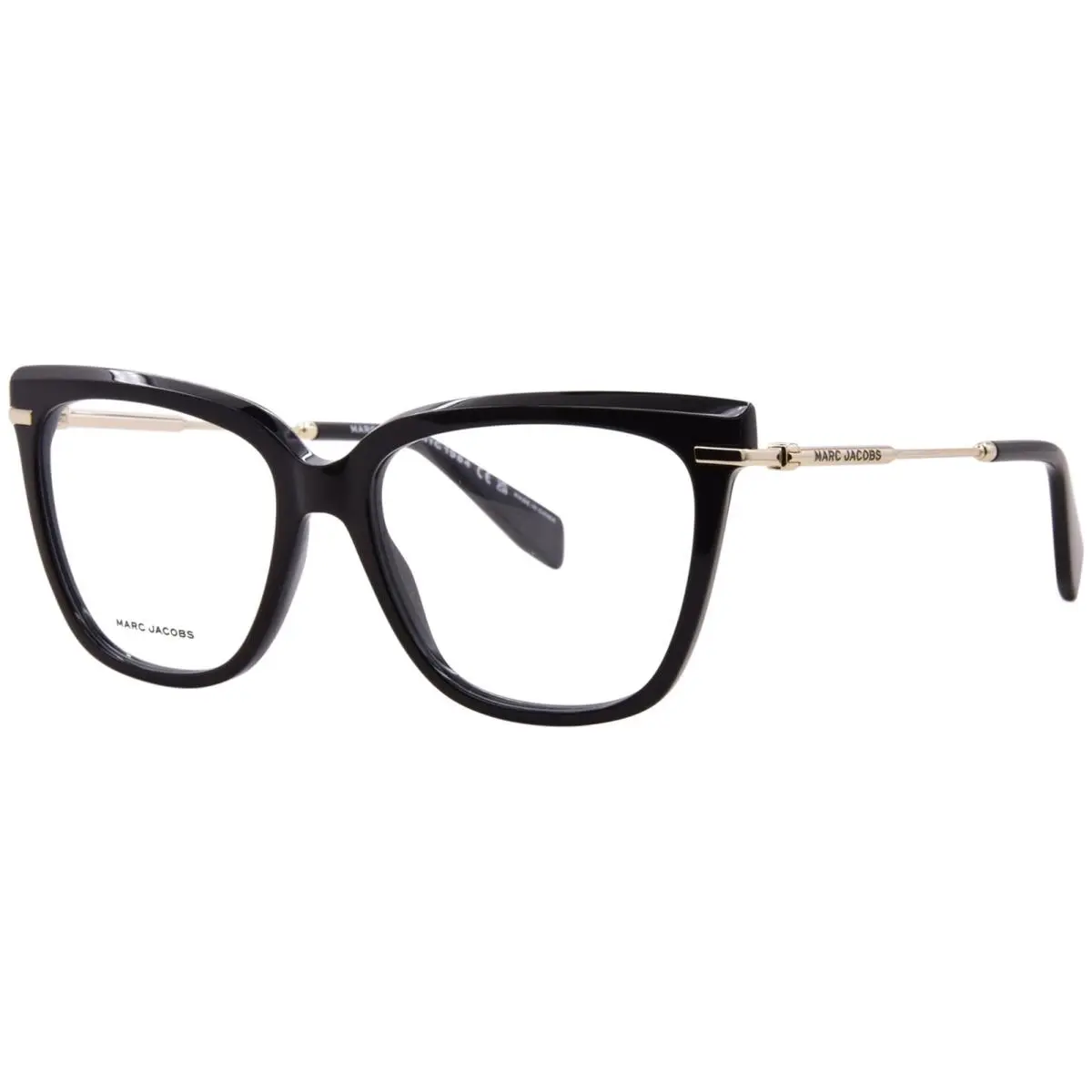 Marc Jacobs Marc-891 807 Eyeglasses Women`s Black Full Rim Cat Eye 53mm