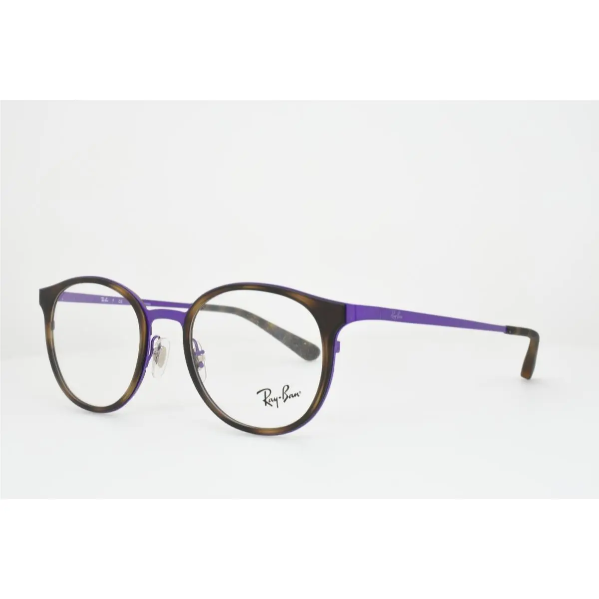 Ray-ban 6372M 2956 Eyeglasses 50-19-145 Tortoise Purple