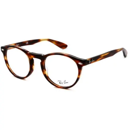Ray-ban 0RX5283 2144 Striped Havana Unisex Eyeglasses 51-21-145mm