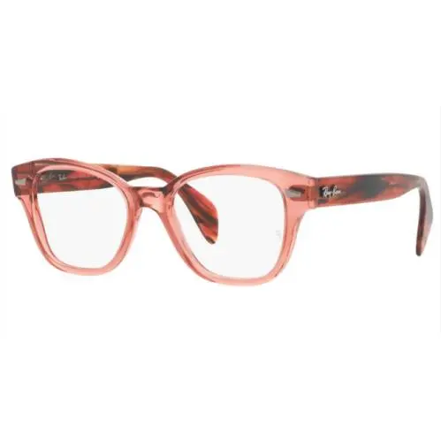 Ray-ban 0RX0880 8177 Transparent Pink Women`s Eyeglasses 52-19-145mm