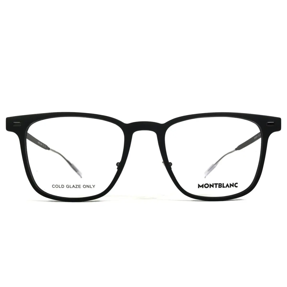 Montblanc Eyeglasses Frames MB0395ON 002 Black Asian Fit Square 51-19-145