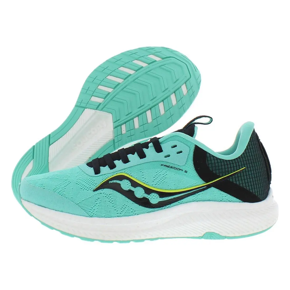 Saucony Freedom 5 Womens Shoes Size 12 Color: Teal/black