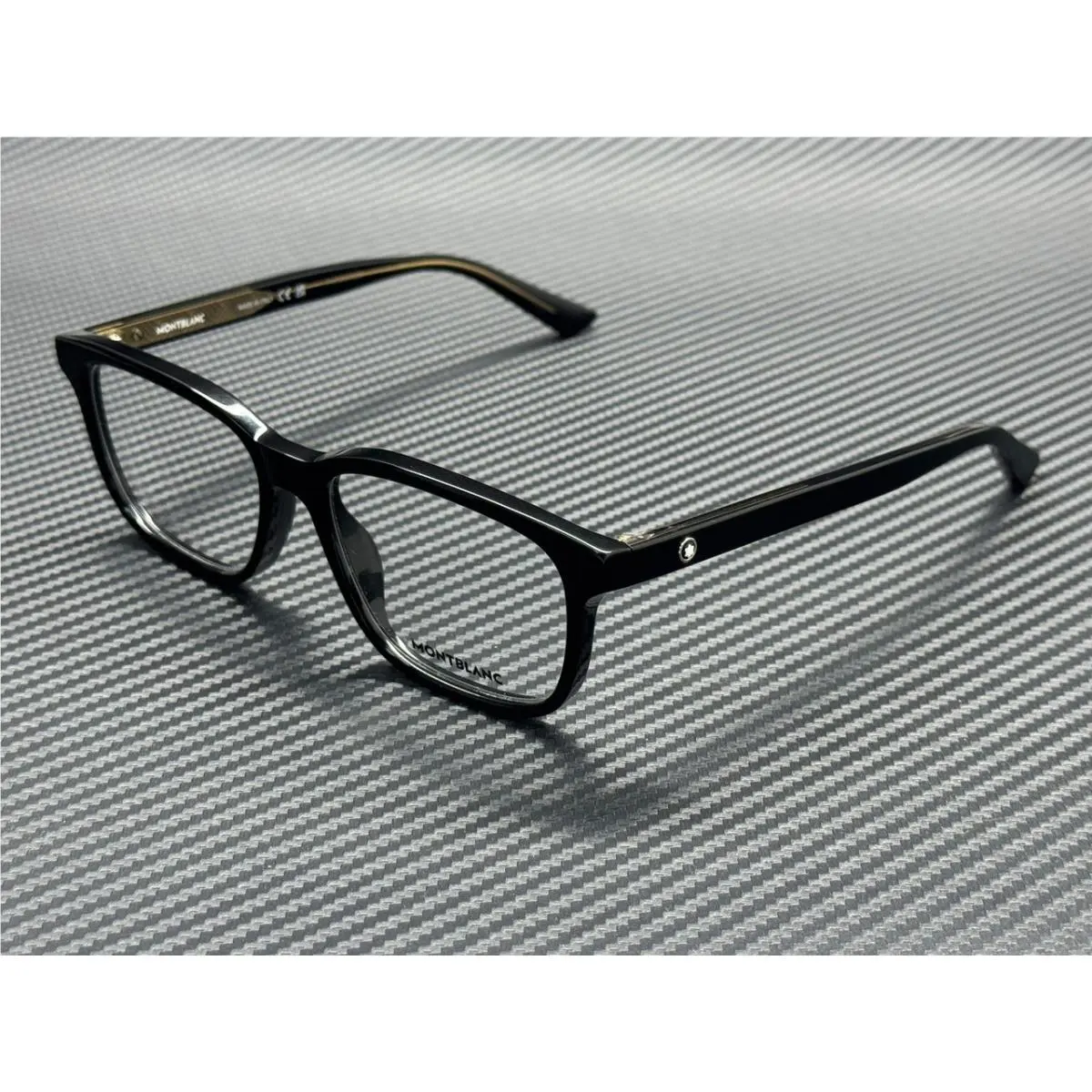 Montblanc Mont Blanc MB0452O 001 Black Men`s Medium 55 mm Eyeglasses