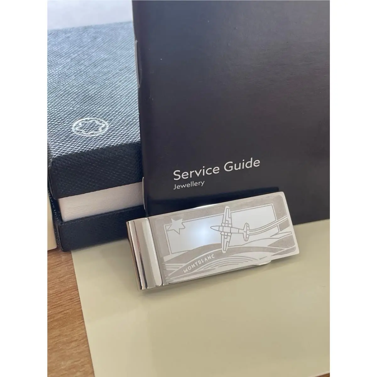 Montblanc Pilot Series Money Clip Stainless Steel Luxury Special Offer Gift