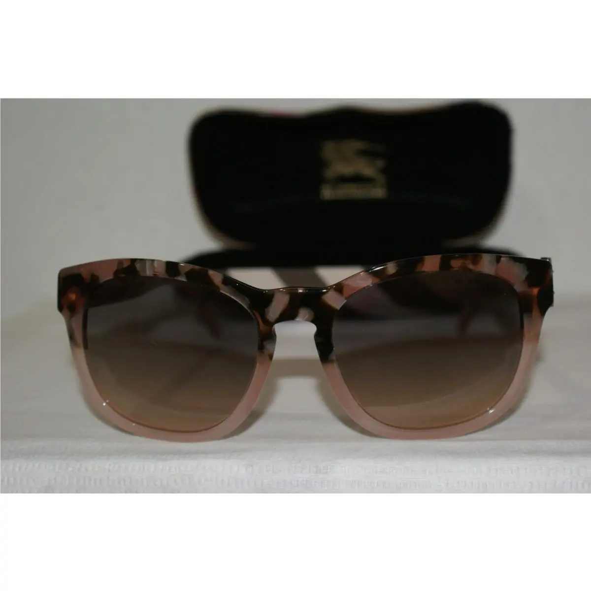 Burberry Sunglasses B-4258 Brown Havana/pink 3678-69 54-19 W Origi Case