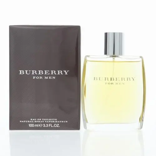 Burberry 3.3 Oz Eau De Toilette Spray by Burberry Box For Men