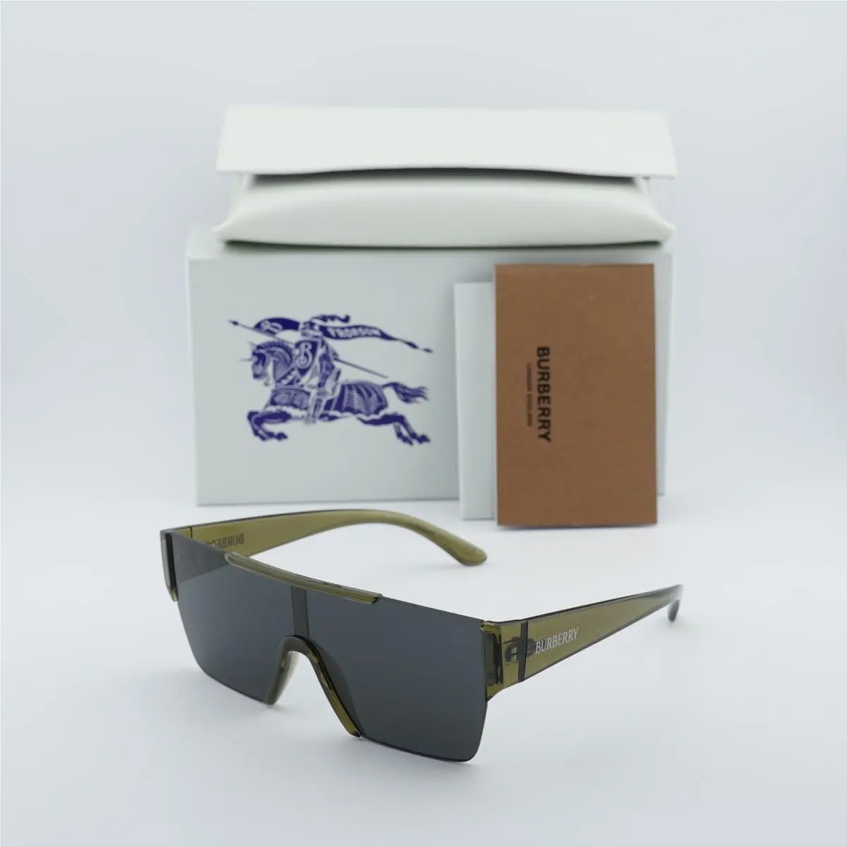 Burberry BE4291 42687 Green/grey 38-138-140 Sunglasses