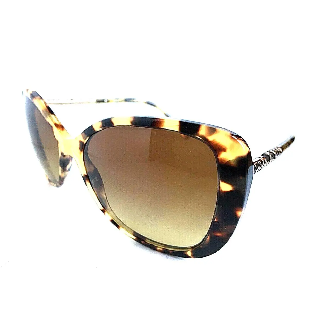Burberry B 4238-F 3278/13 Tortoise Oversized Women`s Sunglasses