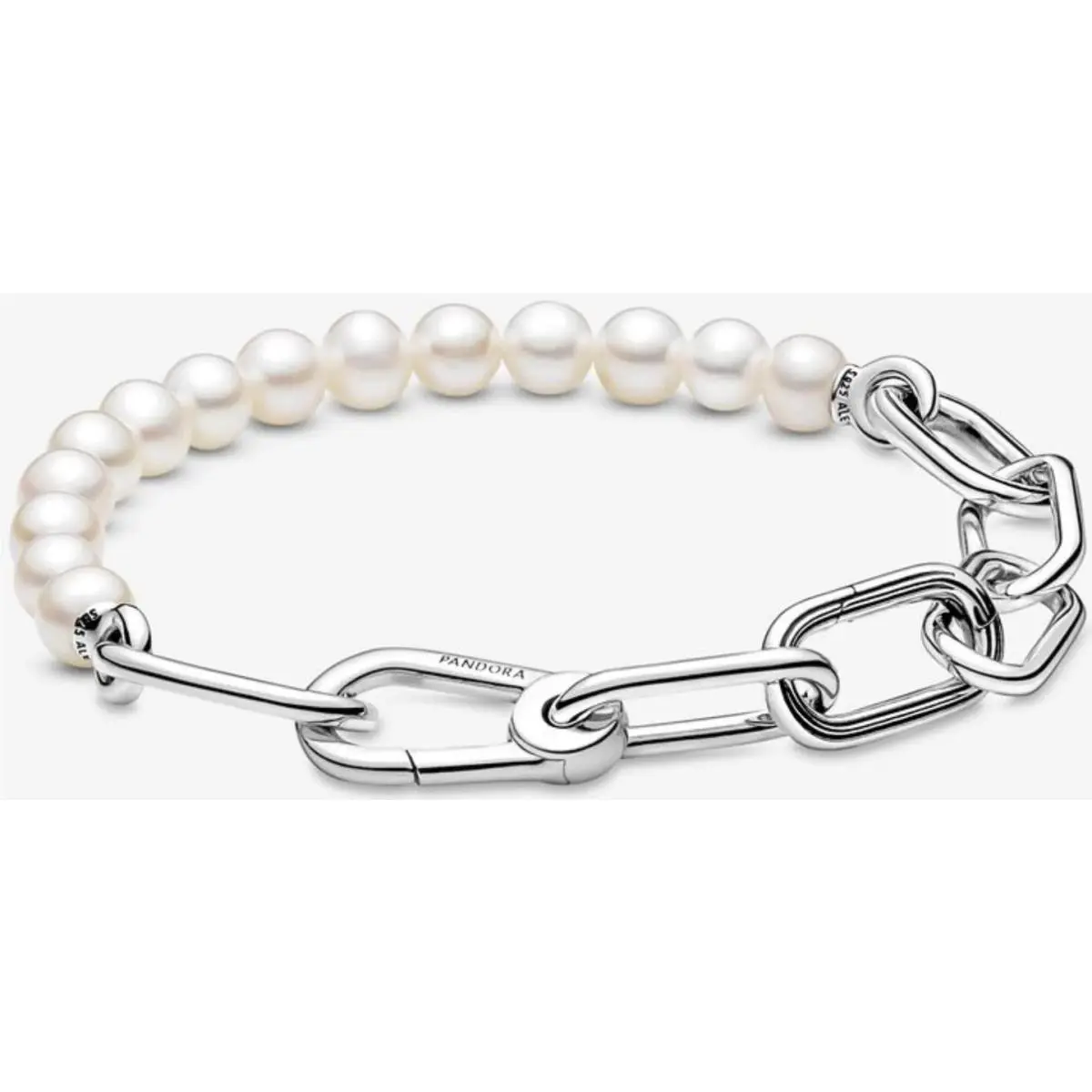 ME Links Freshwater Cultured Pearl Bracelet 599694C01 by Pandora