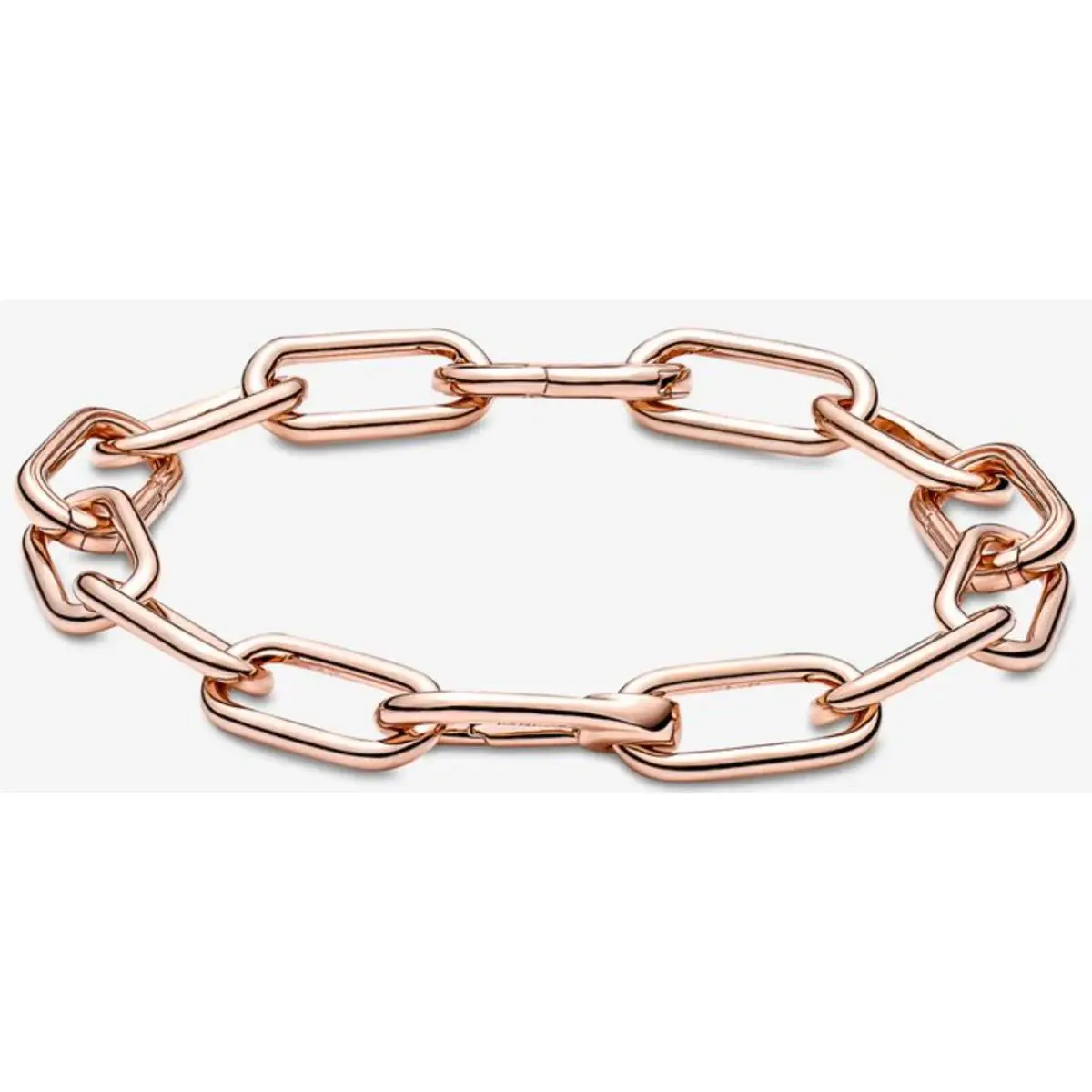 ME 14K Rose Gold P Link Chain Bracelet 589588C00 by Pandora