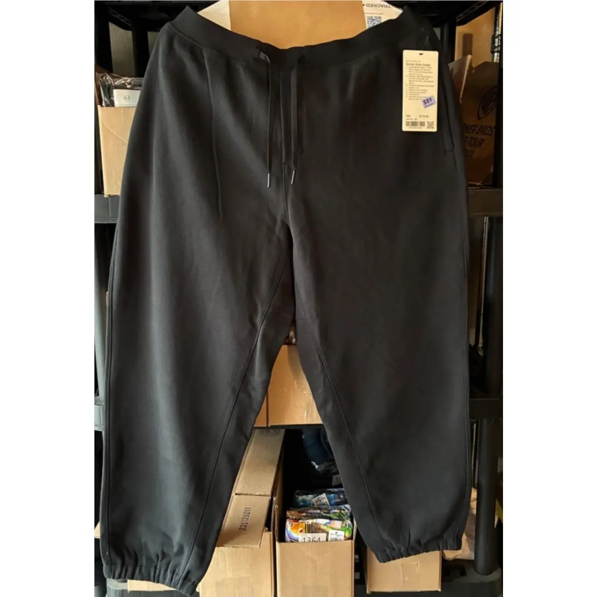 Lululemon Steady State Jogger Fleece Sweatpants Comfort Casual Black Men’s 2XL