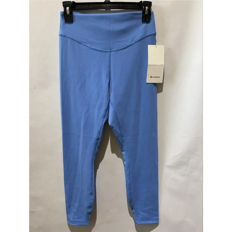 Lululemon Women`s Wunder Under Smoothcover HR Tight 25 Size 8 LW5FV8S Pool