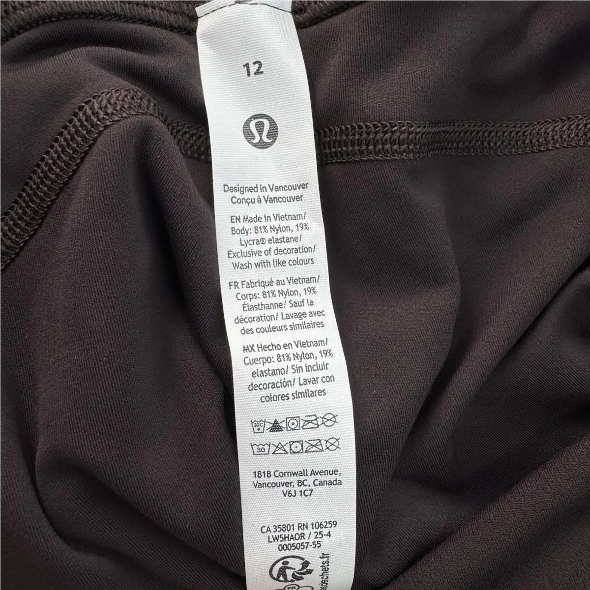 Lululemon clothing - Brown 4