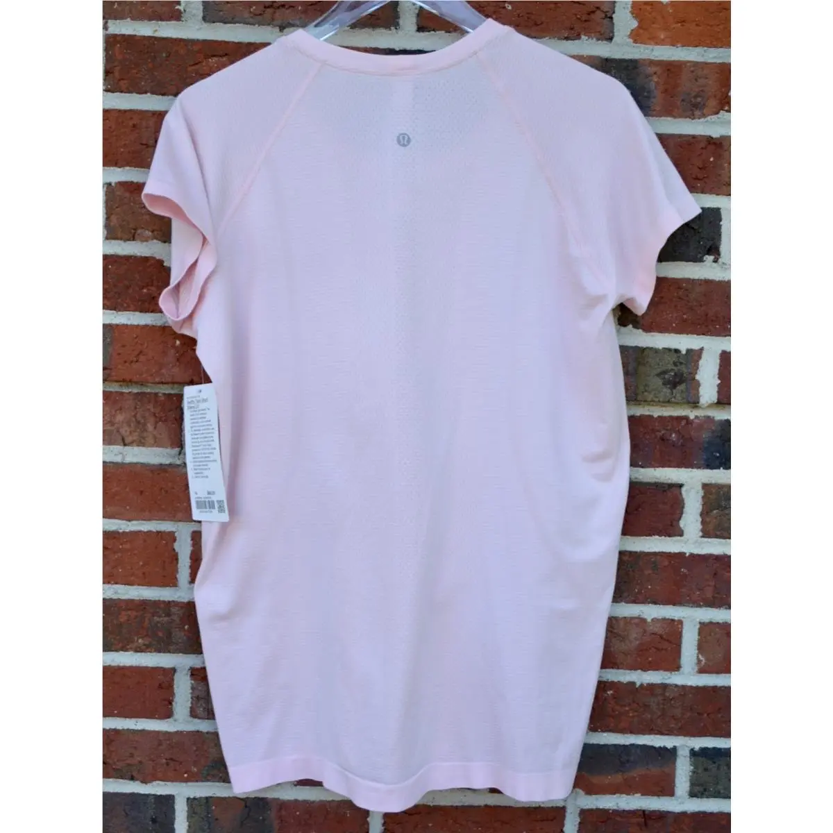 Lululemon clothing - Swiftly Tech Short-Sleeve Shirt 2.0 Race Length - W3DFMS - Strawberry Milkshake/Strawberry Milkshake 1