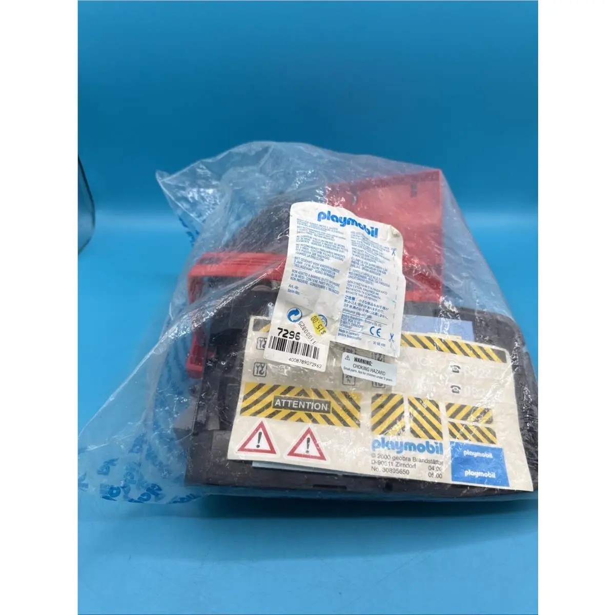 Playmobil 7296 Classic Edition Red Tow-truck In Bag Rare