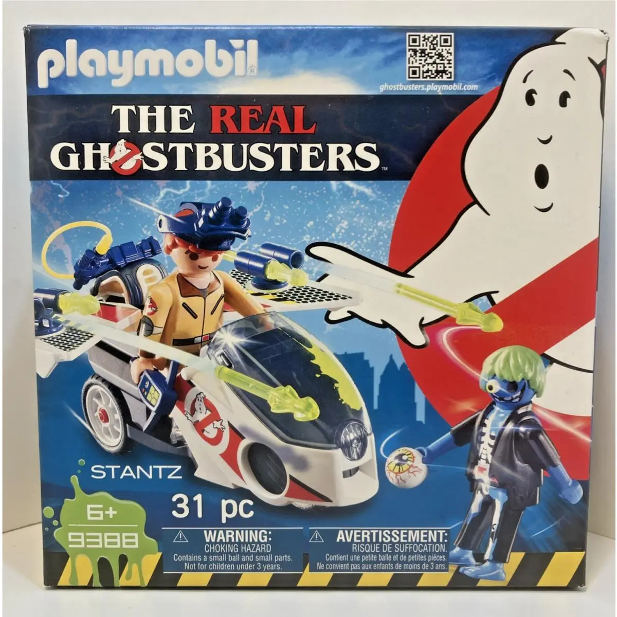 Playmobil The Real Ghostbusters 9388 Stantz Skybike 2018