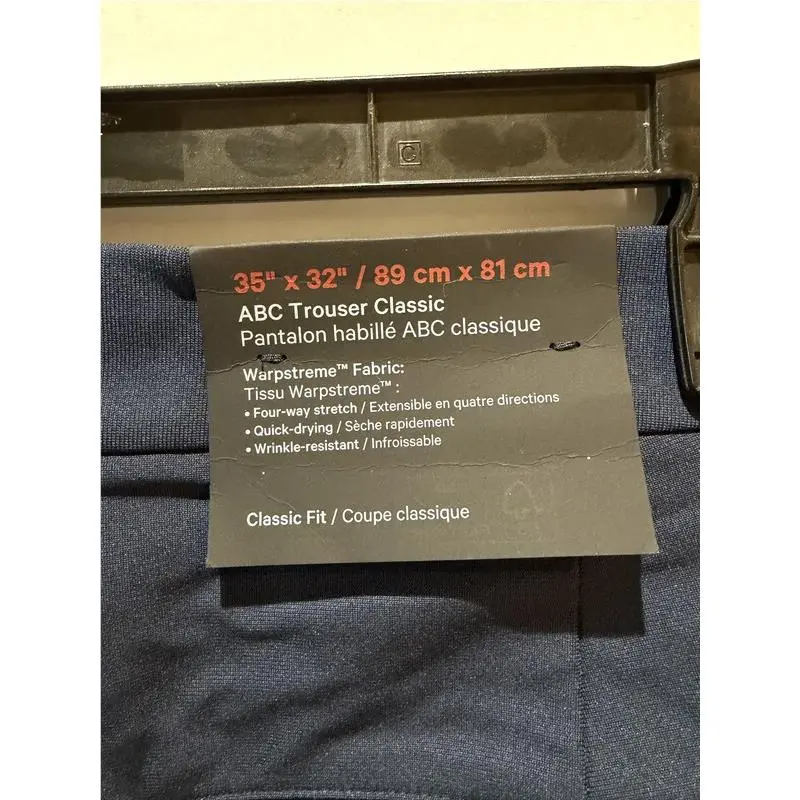 Lululemon clothing - ABS Classic-Fit Trouser - ABS Trouser - LM5A05AS TRNV - Navy 1