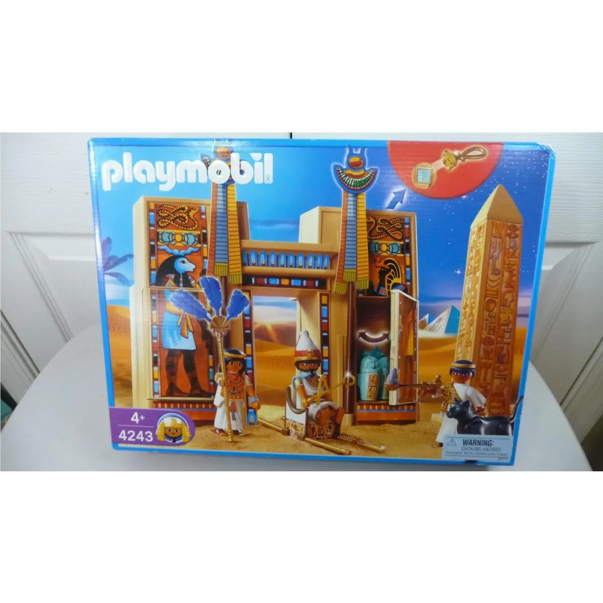 Playmobil 4243 Pharaoh`s Temple Hidden Treasure Egyptian Set 2007