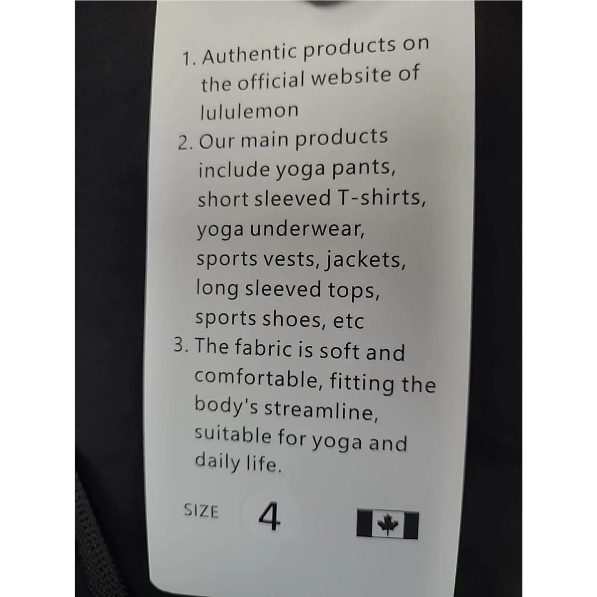 Lululemon clothing - Black 6