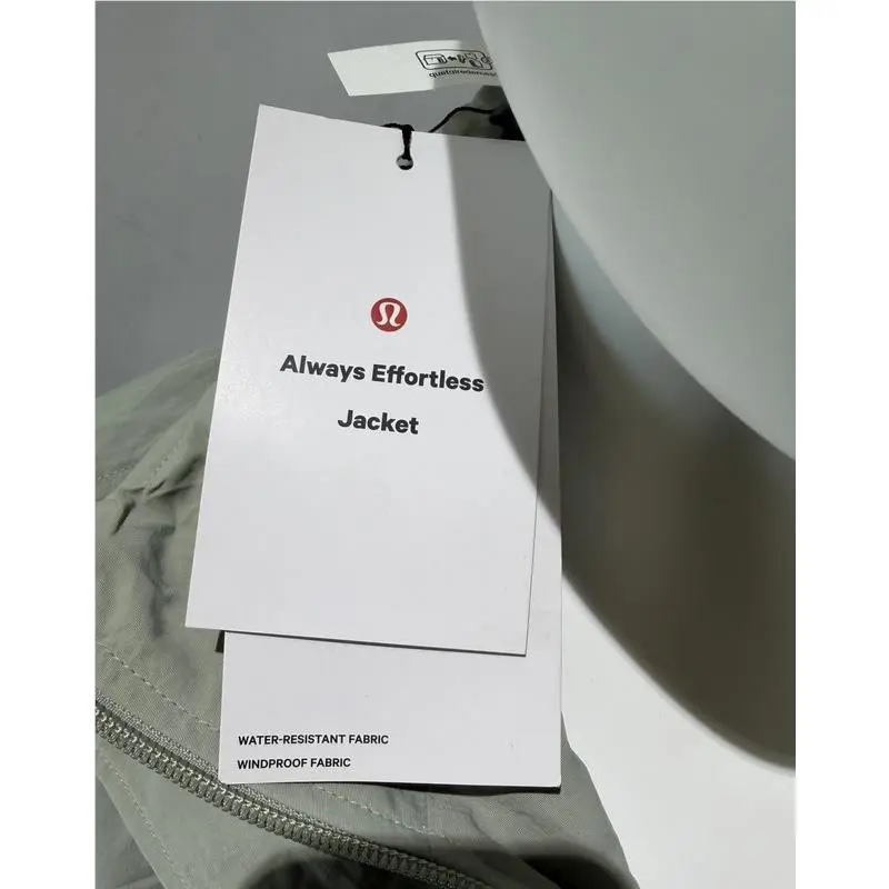 Lululemon clothing - Always Effortless Jacket - Always Effortless Jacket - LW4BW8S FOGN - Fog Green 0