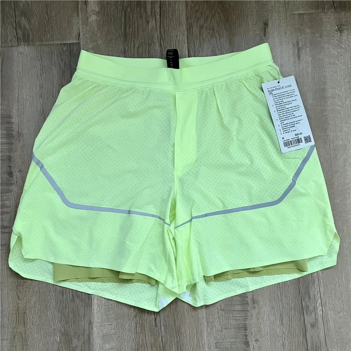 Lululemon Men’s Surge Lined Short 6 SE Fzap Size M