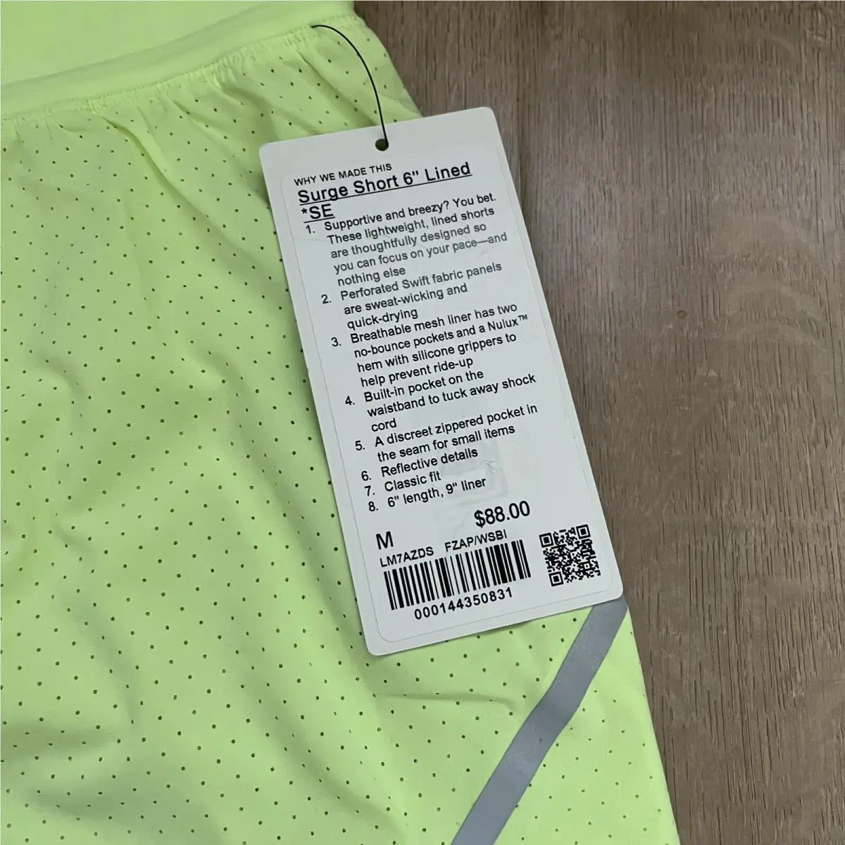 Lululemon clothing - Surge - Surge - Green 2