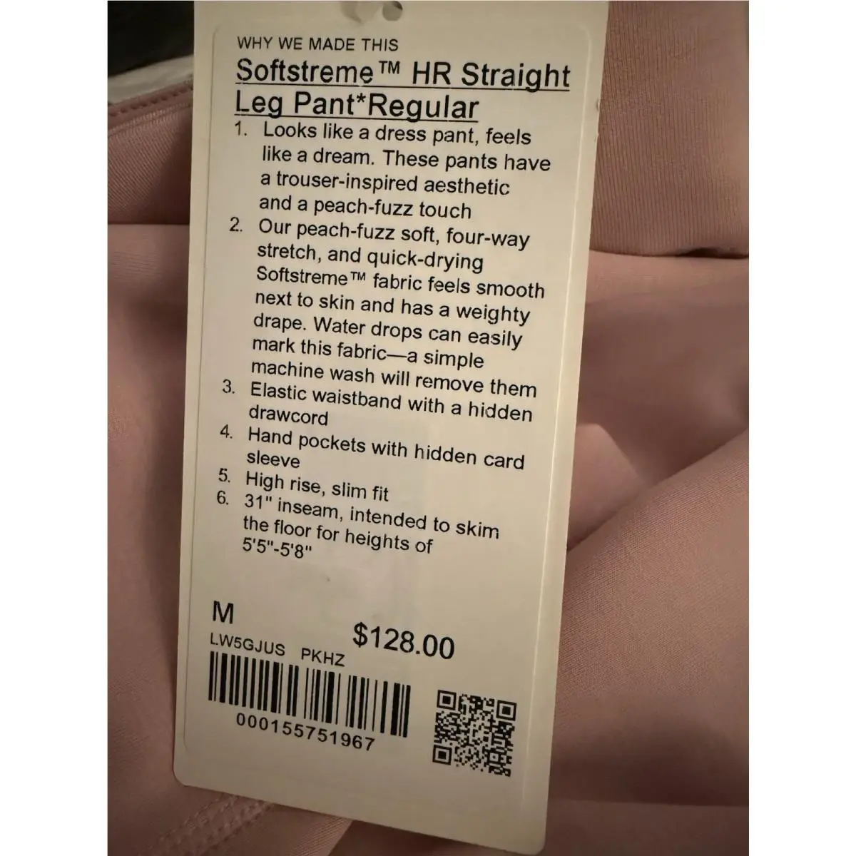 Lululemon clothing - Pink 4